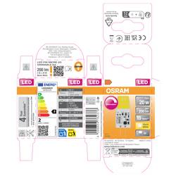 OSRAM HOMELIGHTING 4099854762376 LED Energetická třída (EEK2021) F (A - G) G4 pinová objímka 2 W teplá bílá nestmívatelné 1 ks