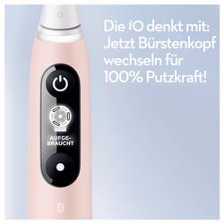 Oral-B Braun Oral-B iO Series 6 Pink Sand elektrický kartáček na zuby, růžová, bílá, 445197