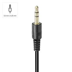 Hama Fernsehkopfhörer ShellTV II, Over-Ear, einseitiges, langes Kabel (6m), SW TV sluchátkový systém kabelová stereo černá, tmavě šedá regulace hlasitosti TV
