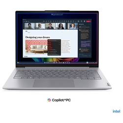 Lenovo notebook ThinkBook 14 G9 35.6 cm (14 palec) Intel® Core™ Ultra 7 (Series 3) 355 32 GB RAM 512 GB SSD německá, QWERTZ šedá 21UX006HGE