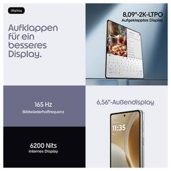 Motorola razr fold smartphone 512 GB, 20.5 cm (8.09 palec), bílá, Android™ 16, dual SIM