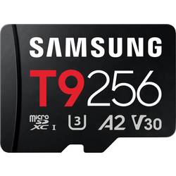 Samsung T9 paměťová karta microSDXC Retail 256 GB UHS-I U3, A2 Application Performance Class, Class 10, v30 Video Speed Class