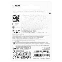 Samsung T7 paměťová karta microSDXC Retail 128 GB UHS-I U3, A2 Application Performance Class, Class 10, v30 Video Speed Class