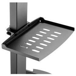 Reflecta TV Stand 55P-4040T schwarz TV kolečkový vozík 81,3 cm (32) - 139,7 cm (55) nastavitelná výška, naklápěcí, stojan polička na zařízení