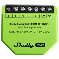 Shelly Dimmer Gen3 Shelly stmívací akční člen Wi-Fi, Bluetooth