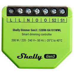 Shelly Dimmer Gen3 Shelly stmívací akční člen Wi-Fi, Bluetooth