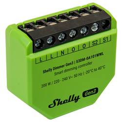 Shelly Dimmer Gen3 Shelly stmívací akční člen Wi-Fi, Bluetooth