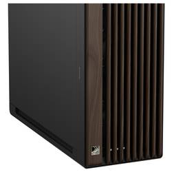 Asus GEH PROART PA602 WALNUT WOOD METAL midi tower PC skříň černá, dřevo
