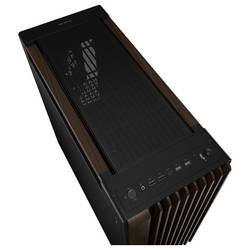 Asus GEH PROART PA602 WALNUT WOOD METAL midi tower PC skříň černá, dřevo