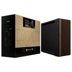 Asus GEH PROART PA602 WALNUT WOOD METAL midi tower PC skříň černá, dřevo