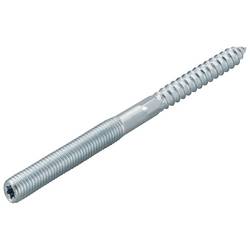 Fischer 77714 STS šroub se závitovým dříkem 6 mm 80 mm T profil, vnější šestihran pozinkovaná ocel 100 ks