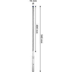 Bosch Accessories 2608900213 2608900213 Slinutý karbid příklepový vrták 15 mm Celková délka 540 mm SDS max 1 ks