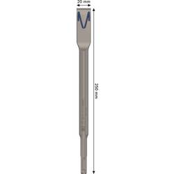 Bosch Accessories 2608901695 2608901695 plochý sekáč 20 mm Celková délka 250 mm SDS plus 1 ks