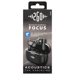 2GO Bluetooth Headset Acoustic Focus EarPods černá