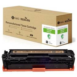G&G Toner náhradní Canon, HP 125A, 128A, 131X, 716K, 731K kompatibilní černá 2200 Seiten Reborn remanufactured 21201