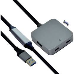 Value 12.99.1125 USB Hub 2 + 2 port USB-C®, USB-A USB 3.2 Gen1 5 GBit/s černá VALUE USB 3.2 Gen 1 Hub, 4 Ports (2x USB