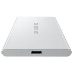 Samsung 2 TB, externí SSD disk, stříbrná