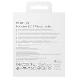 Samsung 2 TB, externí SSD disk, stříbrná