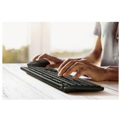 Asus ASUS CW100 Tastatur-Maus-Set, schwarz, G optická sada klávesnice a myše, přenos bezdrátový, 1600 dpi, černá
