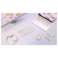 Asus ASUS MD101 Maus, weiß optická myš, přenos bezdrátový, 3 tlačítko, 2400 dpi, bílá