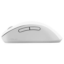 Asus ASUS MD102 Maus, weiß, Silent optická myš, přenos bezdrátový, 1600 dpi, bílá