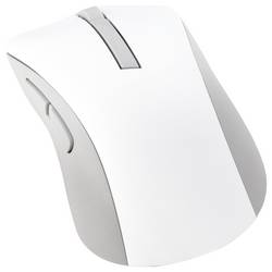 Asus ASUS MD102 Maus, weiß, Silent optická myš, přenos bezdrátový, 1600 dpi, bílá