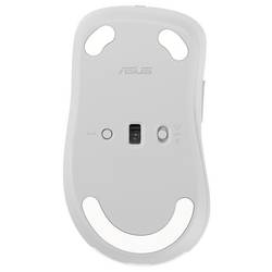 Asus ASUS MD102 Maus, weiß, Silent optická myš, přenos bezdrátový, 1600 dpi, bílá