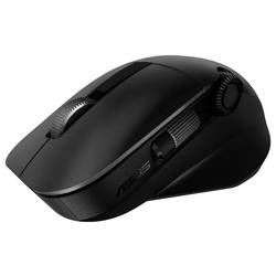 Asus ASUS MD300 Maus, schwarz optická myš, přenos bezdrátový, 6 tlačítko, 4200 dpi, černá