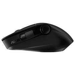 Asus ASUS MD300 Maus, schwarz optická myš, přenos bezdrátový, 6 tlačítko, 4200 dpi, černá