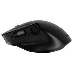 Asus ASUS MD300 Maus, schwarz optická myš, přenos bezdrátový, 6 tlačítko, 4200 dpi, černá