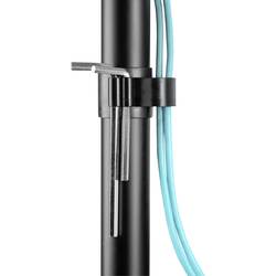 Digitus DA-90397 držák na stůl pro monitor 1 Displej: (s) 33,0 cm (13) - 81,3 cm (32) černá, černá (matná) naklápěcí, otočný, stojan, nastavitelná výška