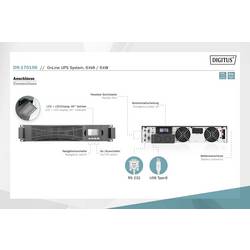 Digitus DN-170106 UPS záložní zdroj 6000 VA