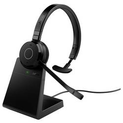 Jabra Evolve 65 TE MS Mono USB-A incl. L Headset otevřená (On Ear) černá