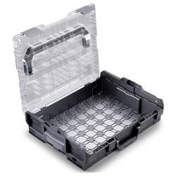 Sortimo L-BOXX 102, 6100000362 box na nářadí, ABS, černá, transparentní, (d x š x v) 445 x 358 x 118 mm
