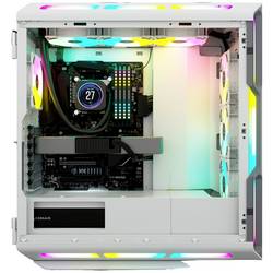 Corsair iCUE 5000T RGB midi tower PC skříň bílá