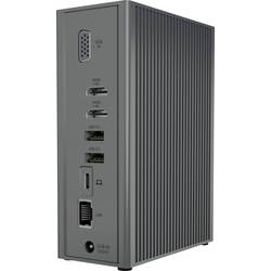 ICY BOX USB-C® dokovací stanice IB-DK2262AC, USB 3.0 Notebook DockingStation, USB 3.0 auf: 6x USB 3.0+2x HDMI® Vhodné pro značky (dokovací stanice pro