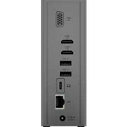 ICY BOX USB-C® dokovací stanice IB-DK2262AC, USB 3.0 Notebook DockingStation, USB 3.0 auf: 6x USB 3.0+2x HDMI® Vhodné pro značky (dokovací stanice pro