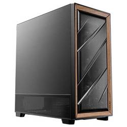 Antec FLUX SE midi tower PC skříň černá, dřevo