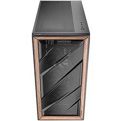 Antec FLUX SE midi tower PC skříň černá, dřevo