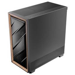 Antec FLUX SE midi tower PC skříň černá, dřevo