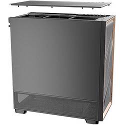 Antec FLUX SE midi tower PC skříň černá, dřevo