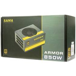 Inter-Tech SAMA FTX-850-B PC síťový zdroj 850 W ATX 80 PLUS® Gold