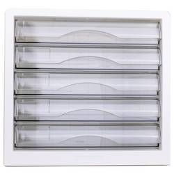 DELI D360202 box se zásuvkami DIN A4 Počet zásuvek: 5