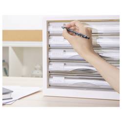DELI D360202 box se zásuvkami DIN A4 Počet zásuvek: 5