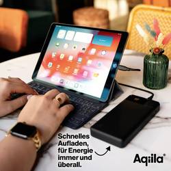 Aqiila Powerbird B20B powerbanka Li-Pol, 20000 mAh, USB-A, USB-C®, černá