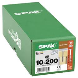 SPAX 0251011002005 talířové šrouby 10 mm 200 mm T-STAR plus ocel 25 ks