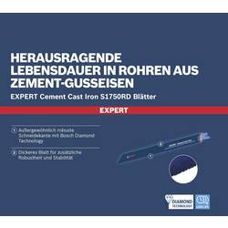 Bosch Accessories 2608900383 Plátek šalové pily Délka řezacího listu 250 mm 1 ks