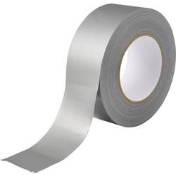 TOOLCRAFT TO-10917639 páska se skelným vláknem stříbrná (d x š) 50 m x 50 mm 1 ks