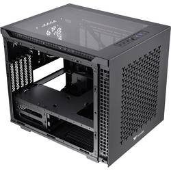 Thermaltake Divider 200 TG Air Black micro tower PC skříň černá 2 předinstalované ventilátory, boční okno, prachový filtr