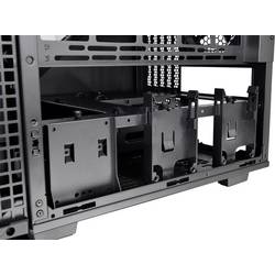 Thermaltake Divider 200 TG Air Black micro tower PC skříň černá 2 předinstalované ventilátory, boční okno, prachový filtr